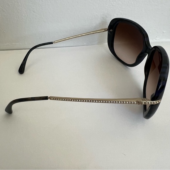Chanel Blue Sunglasses with Swarovski Crystals main image 5
